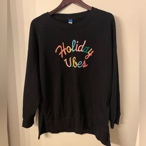 Old Navy ✨ Holiday Vibes Sweatshirt